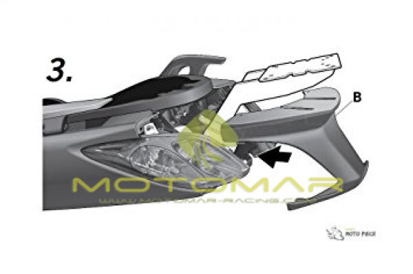 FIJACCION TOP SHAD YAMAHA  X-MAX 125-250